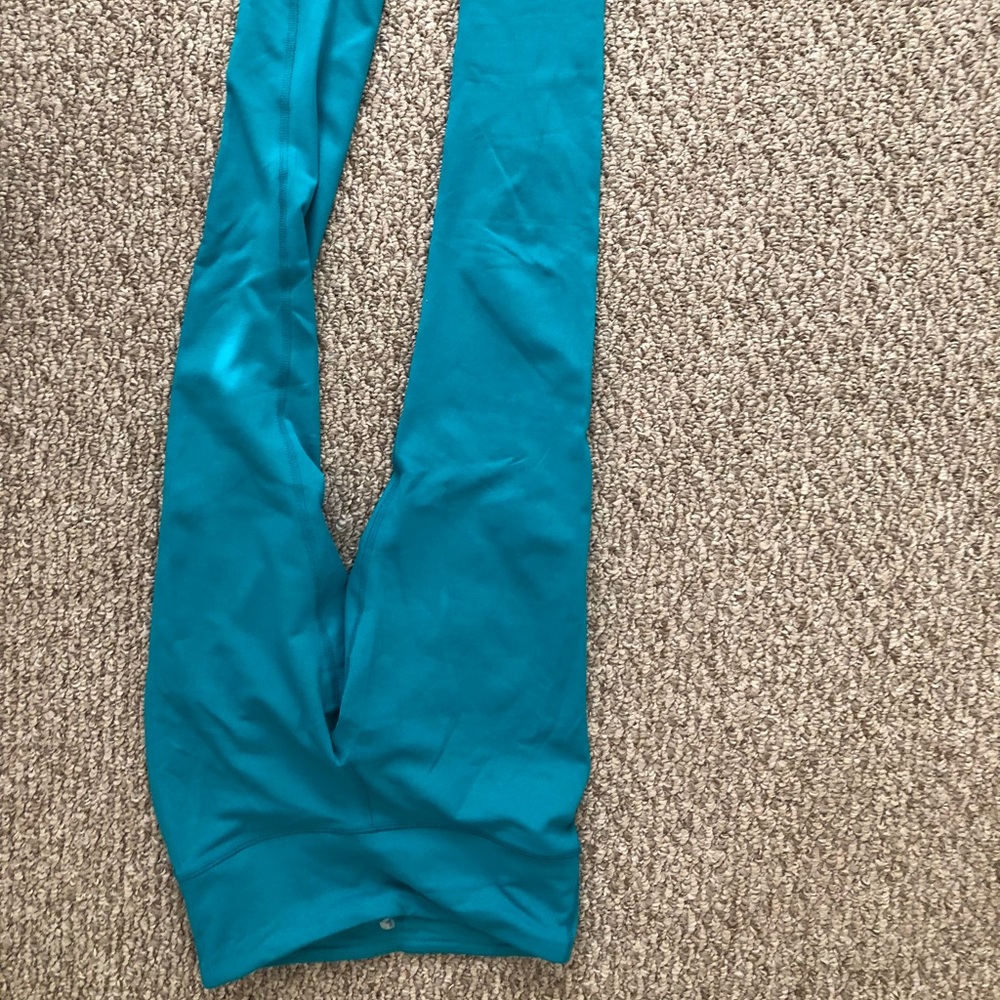 Teal workout leggings